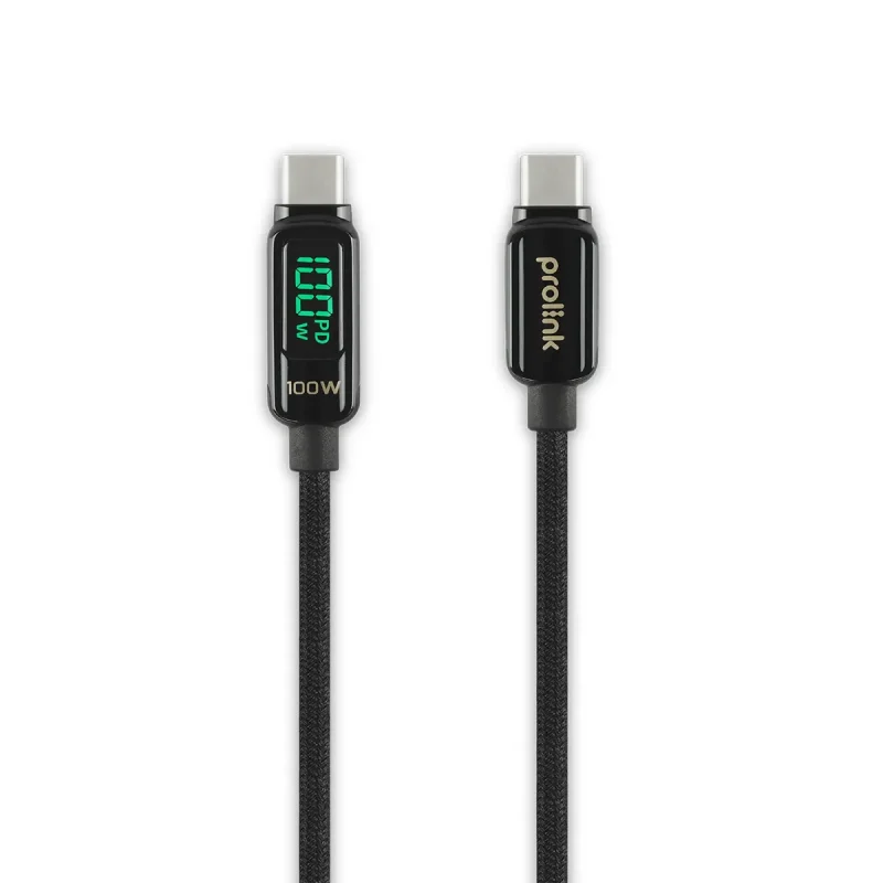 Prolink 100W GCC-100-02 USB Type-C to C Cable