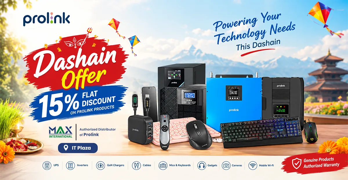 Prolink Dashain Offer 2083